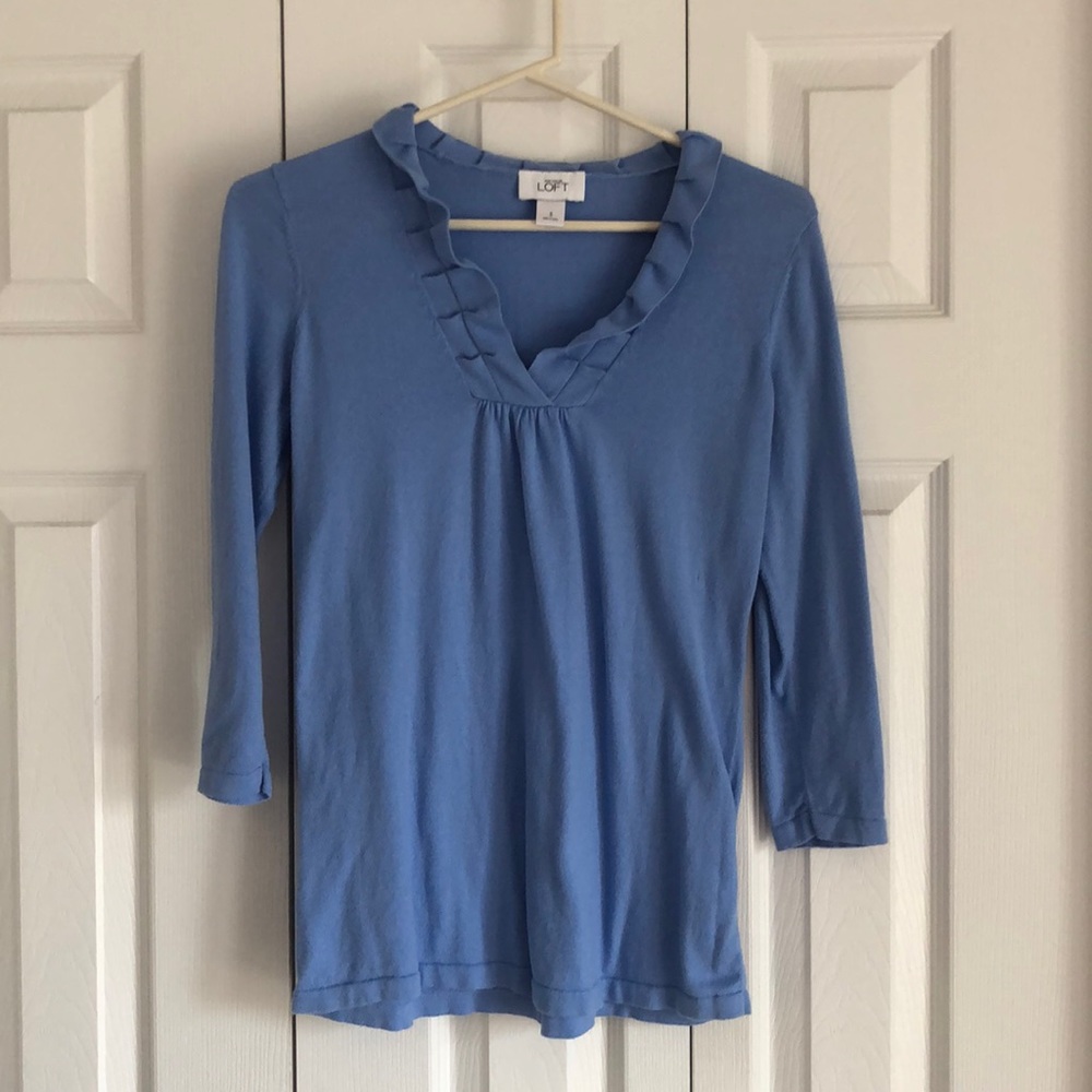 Loft v-neck sweater.